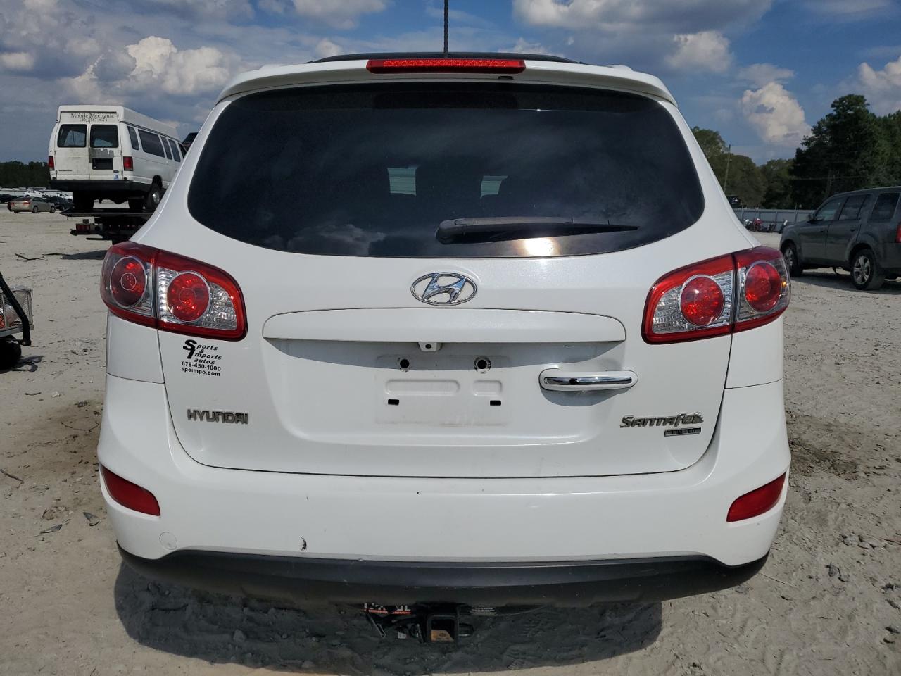 2011 Hyundai Santa Fe Limited VIN: 5XYZK4AG8BG047231 Lot: 81772115