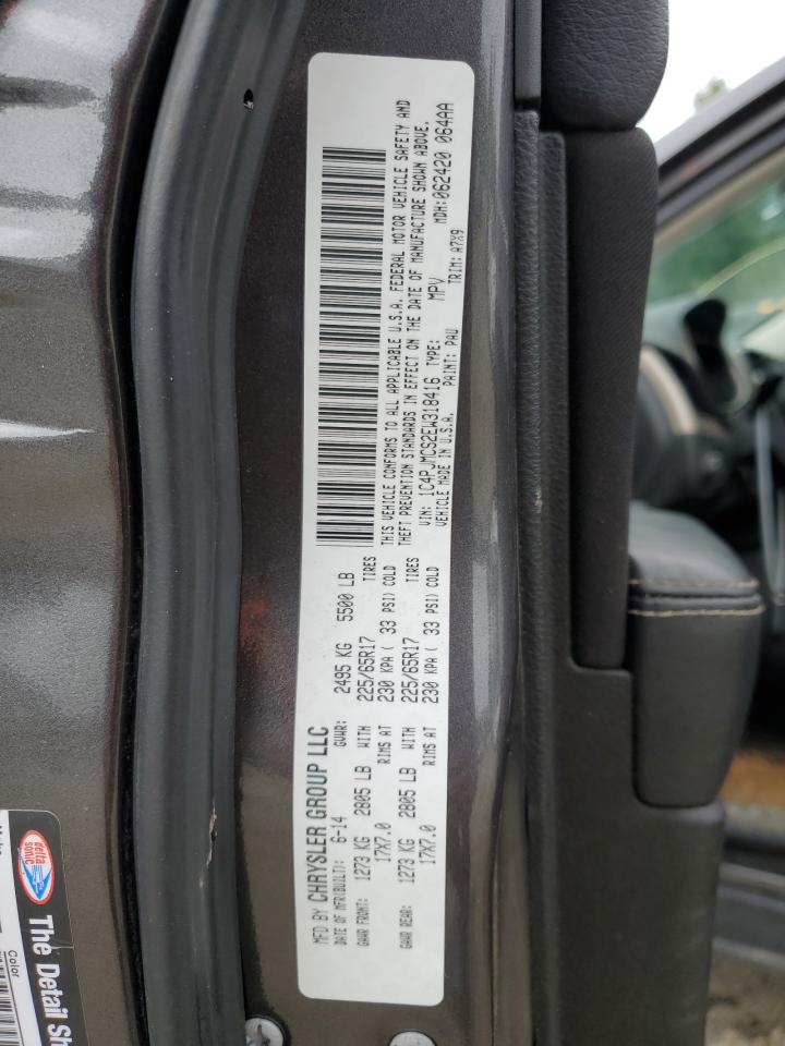 2014 Jeep Cherokee Latitude VIN: 1C4PJMCS2EW318416 Lot: 80883195