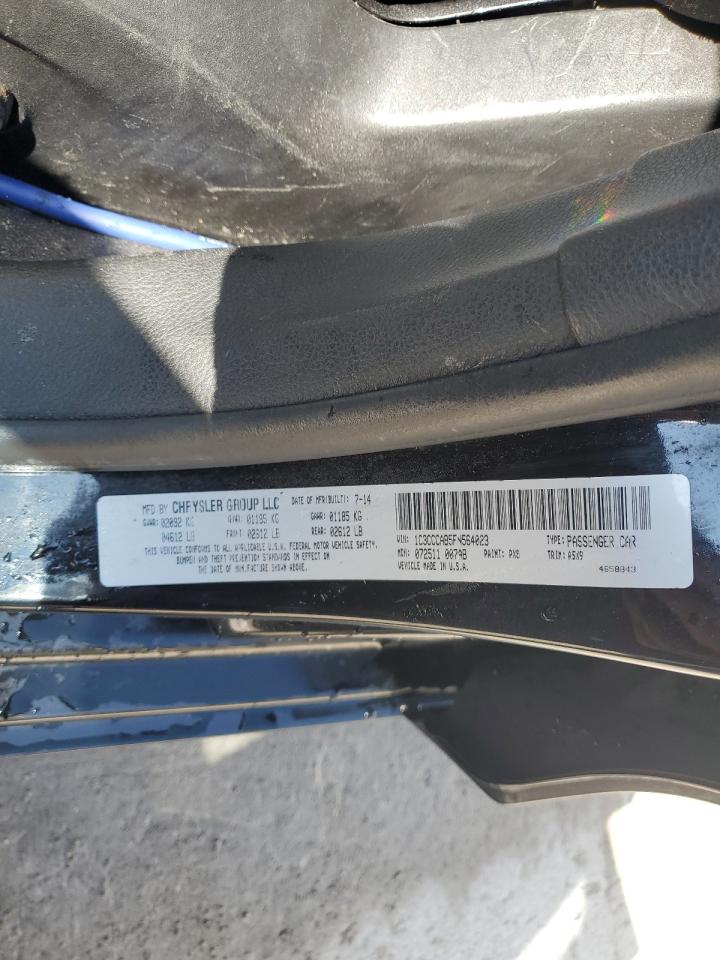 2015 Chrysler 200 Limited VIN: 1C3CCCAB5FN564023 Lot: 84415615