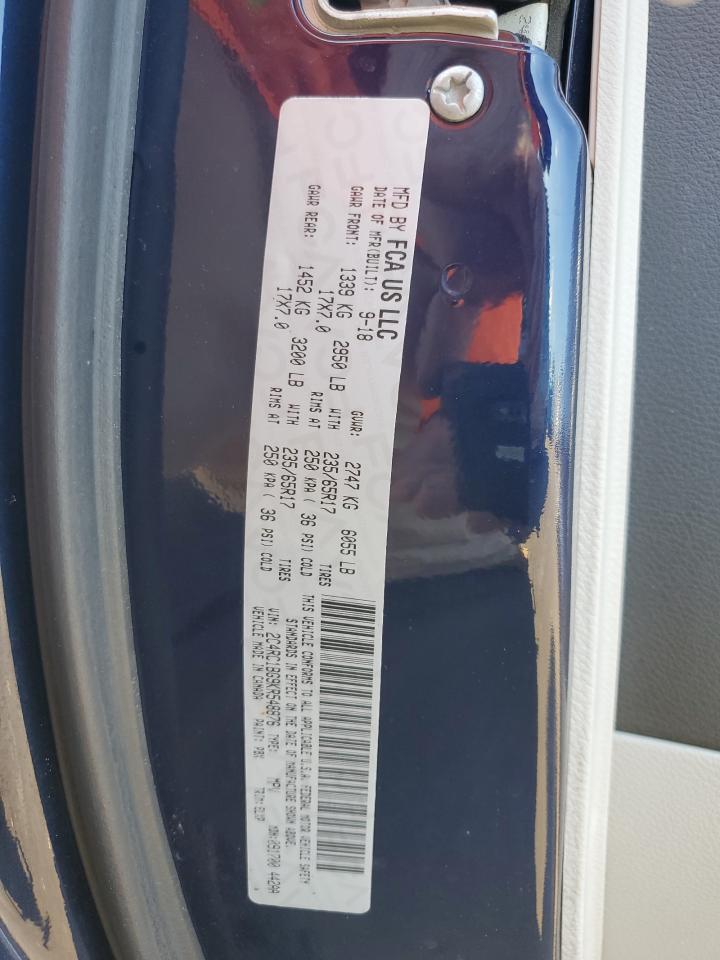 2019 Chrysler Pacifica Touring L VIN: 2C4RC1BG9KR548876 Lot: 80675515