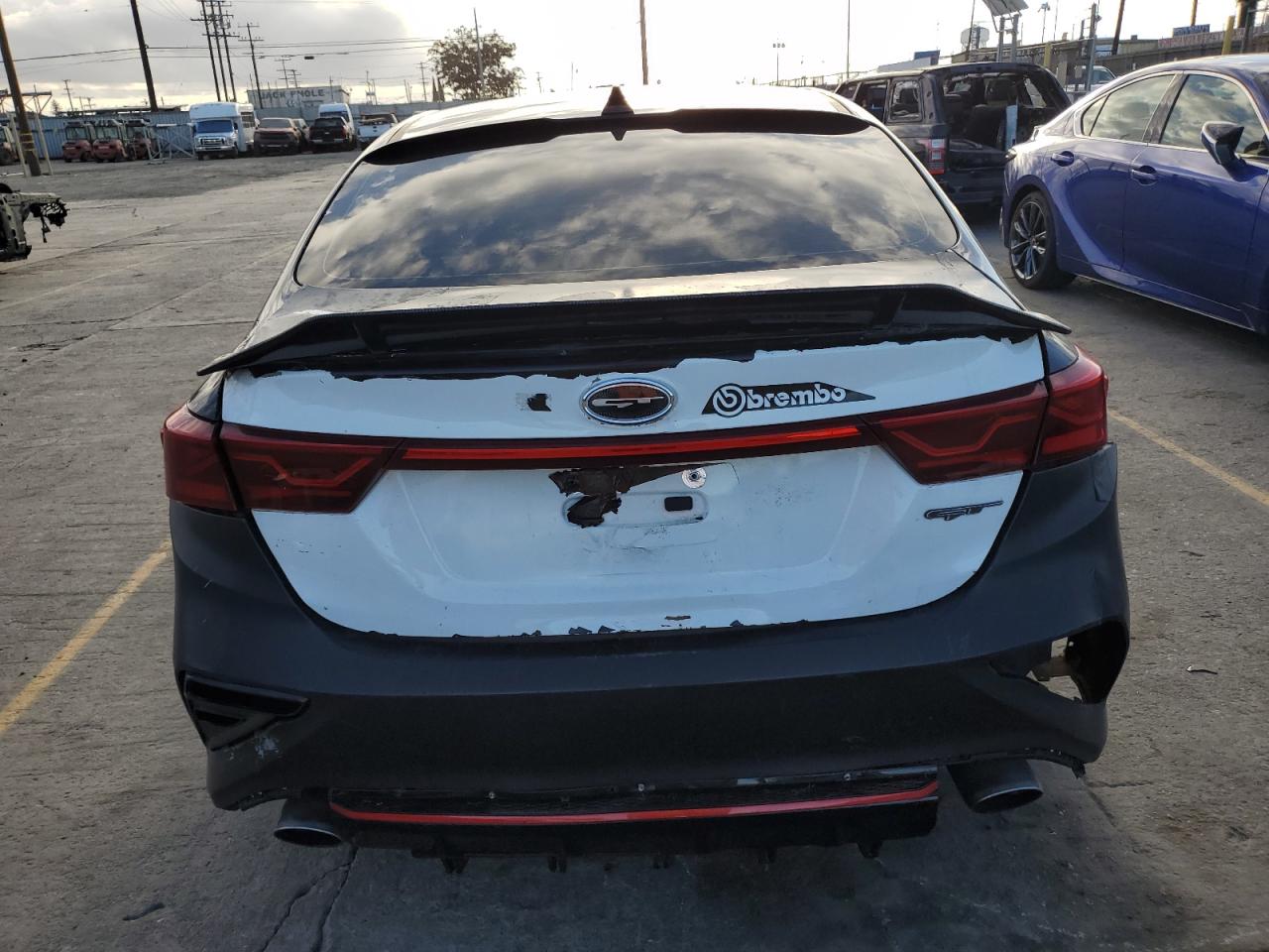 2021 Kia Forte Gt VIN: 3KPF44AC6ME274332 Lot: 72019555