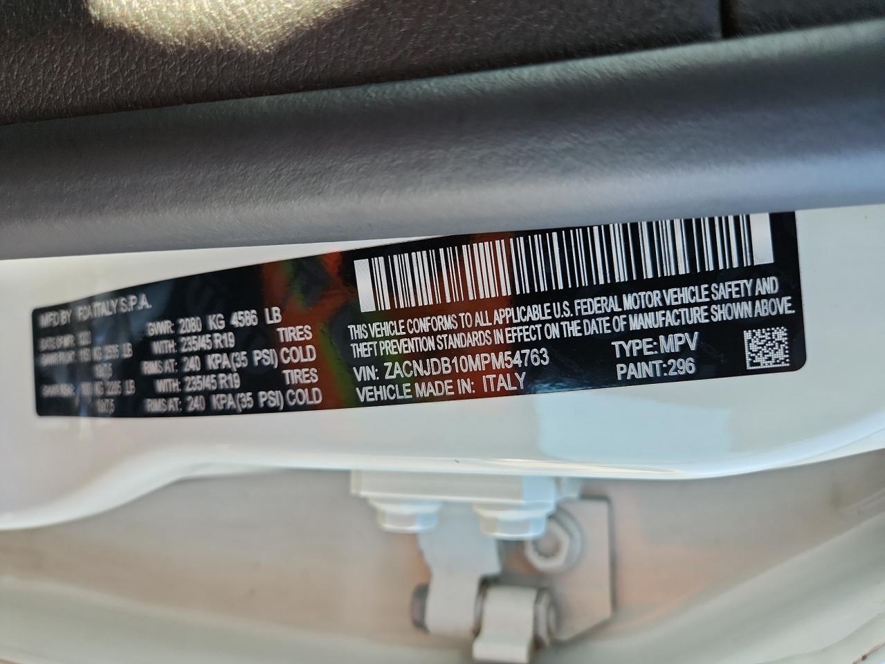 2021 Jeep Renegade Latitude VIN: ZACNJDB10MPM54763 Lot: 81273395