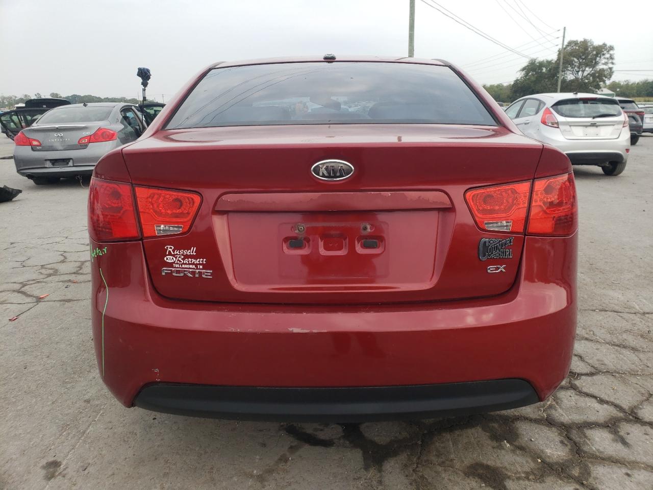 2010 Kia Forte Ex VIN: KNAFU4A26A5061196 Lot: 81414015