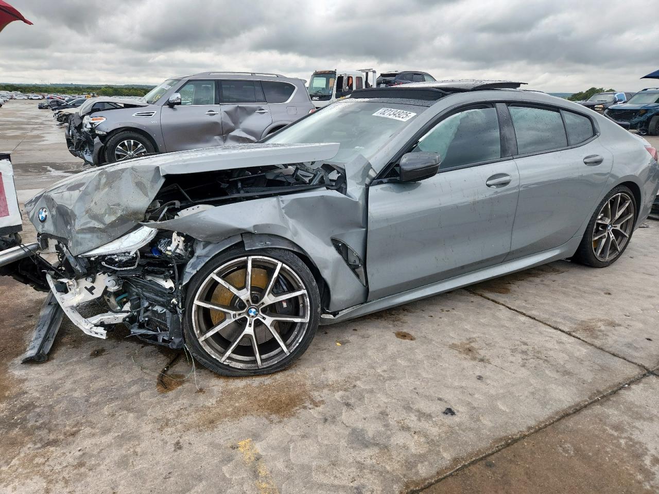 BMW M8 2022. Lot# 82134925. VIN WBAGV8C06NCH21679. Photo 1