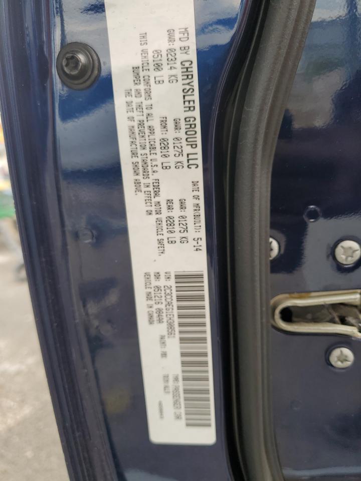 2014 Chrysler 300C VIN: 2C3CCAEG1EH308561 Lot: 69813255