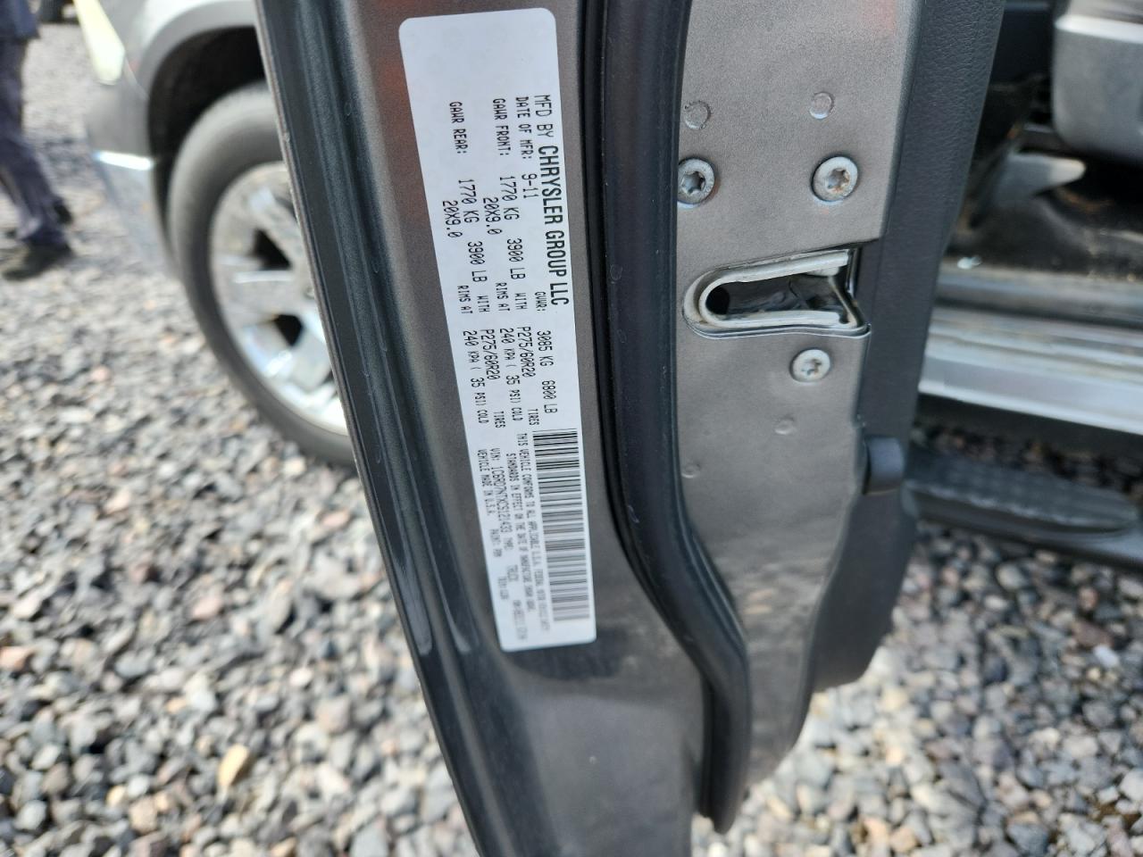 2012 Dodge Ram 1500 Laramie VIN: 1C6RD7NTXCS121433 Lot: 83872985