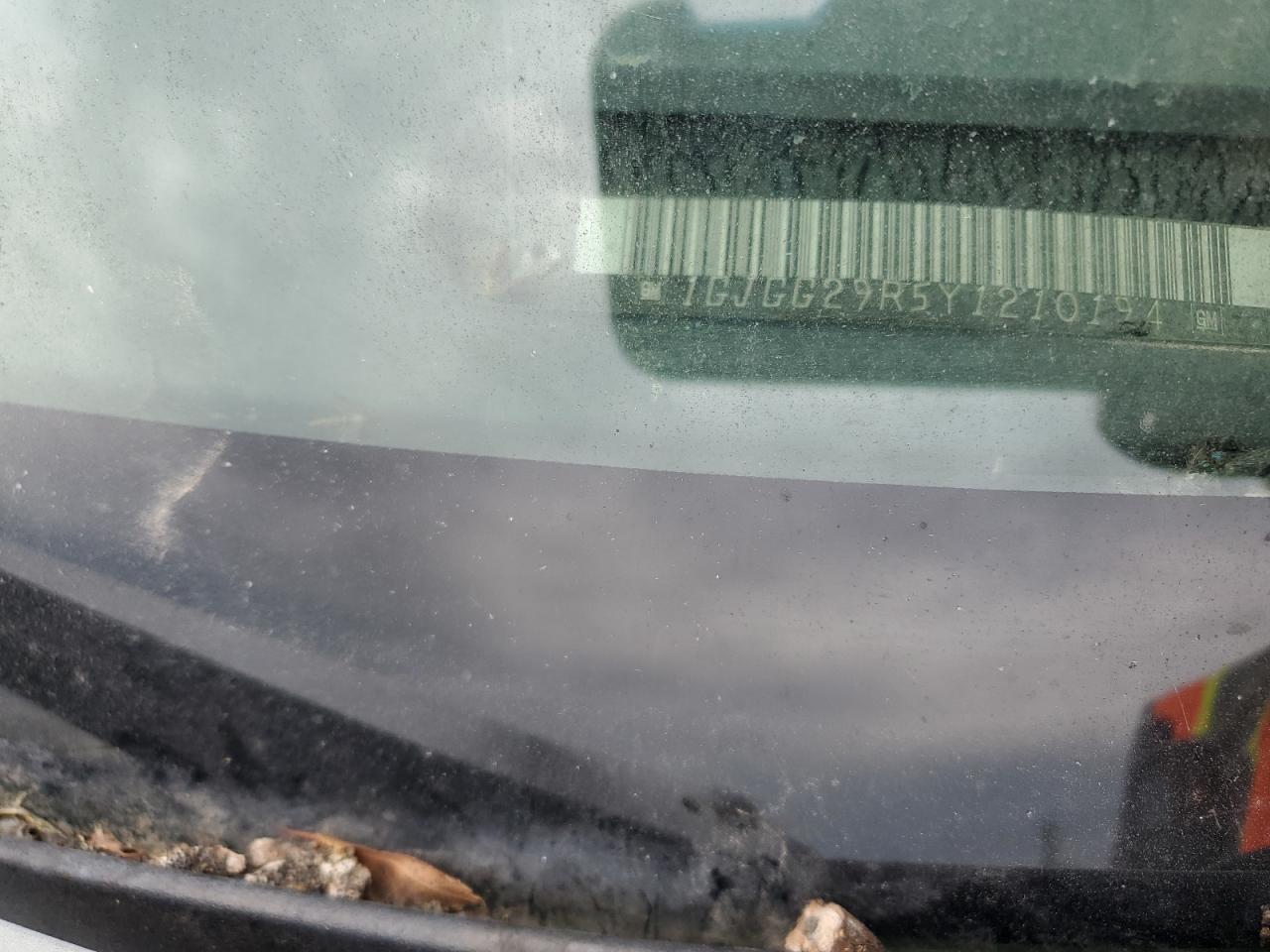 2000 GMC Savana G2500 VIN: 1GJGG29R5Y1210194 Lot: 81328255