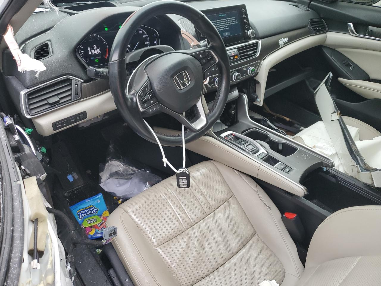 2021 Honda Accord Touring VIN: 1HGCV2F98MA028100 Lot: 81312495