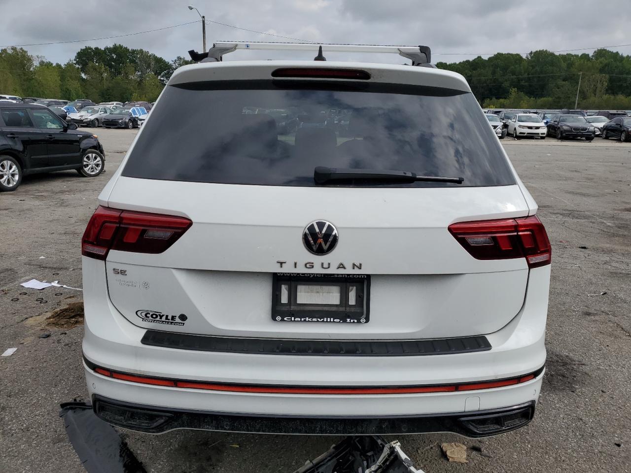 2022 Volkswagen Tiguan Se R-Line Black VIN: 3VVCB7AX6NM024384 Lot: 81812915