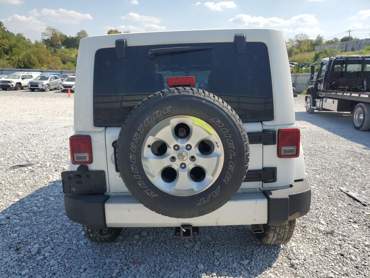 2014 Jeep Wrangler Unlimited Sahara VIN: 1C4BJWEGXEL118142 Lot: 81440735