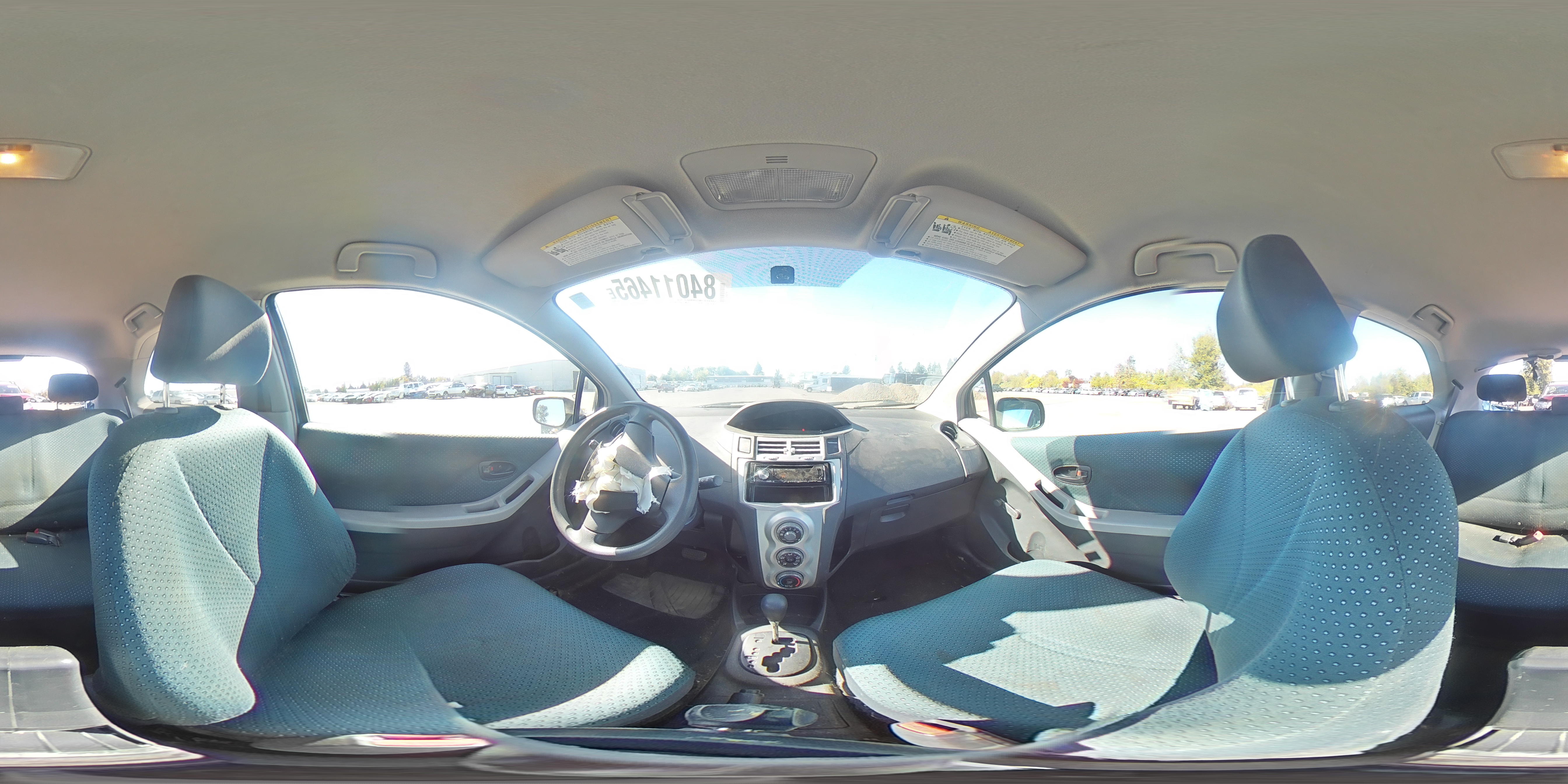 2007 Toyota Yaris VIN: JTDJT923875097551 Lot: 84011465