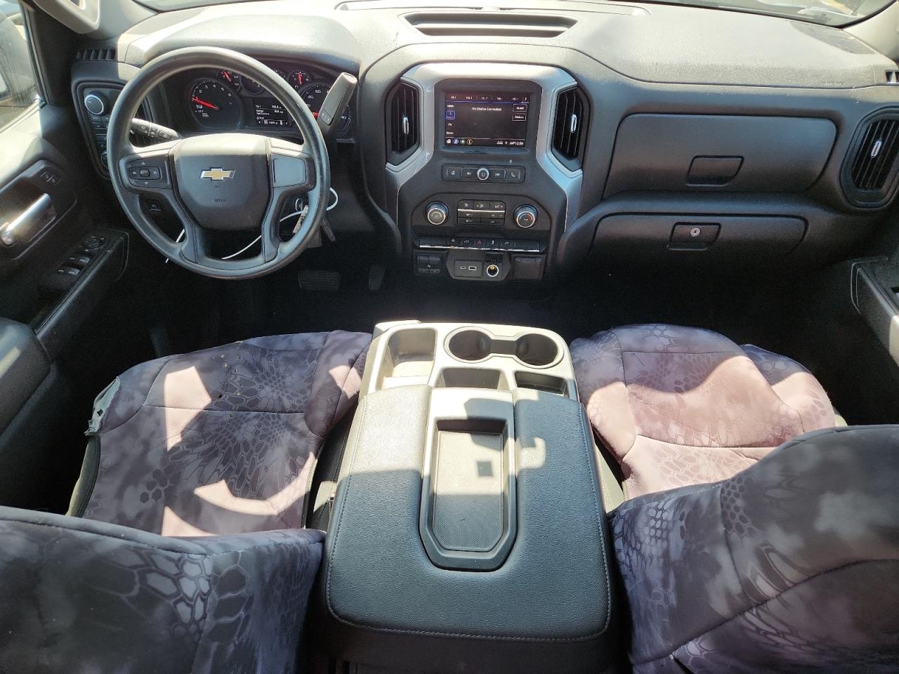 2021 Chevrolet Silverado K1500 Custom VIN: 1GCPYBEK8MZ227676 Lot: 80888205