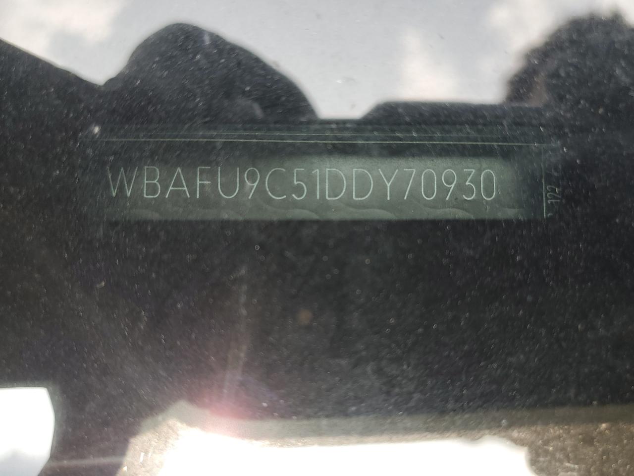 2013 BMW 550 Xi VIN: WBAFU9C51DDY70930 Lot: 71580755