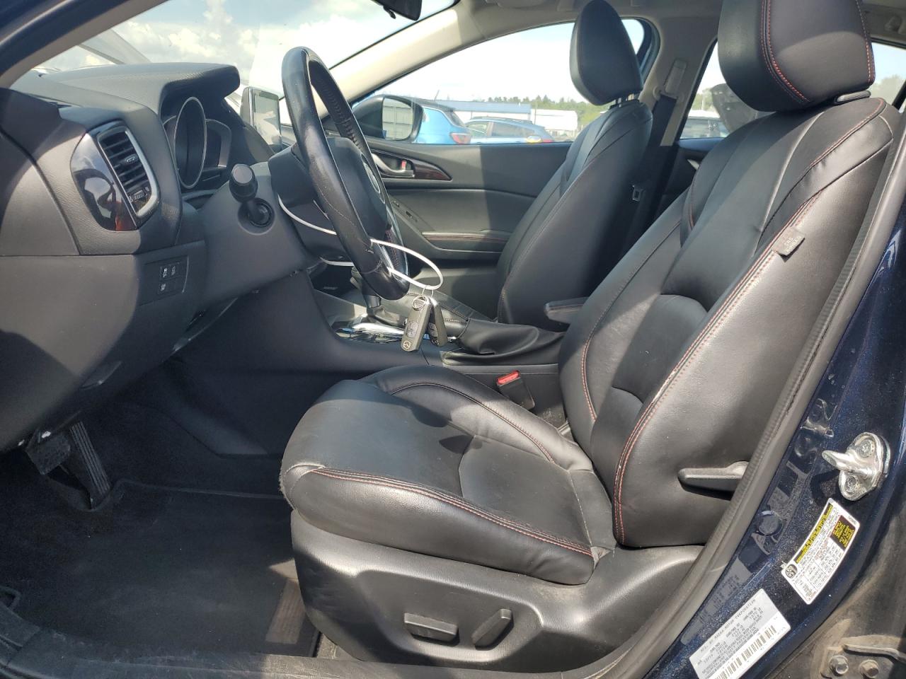 2015 Mazda 3 Grand Touring VIN: JM1BM1M74F1241301 Lot: 80526605