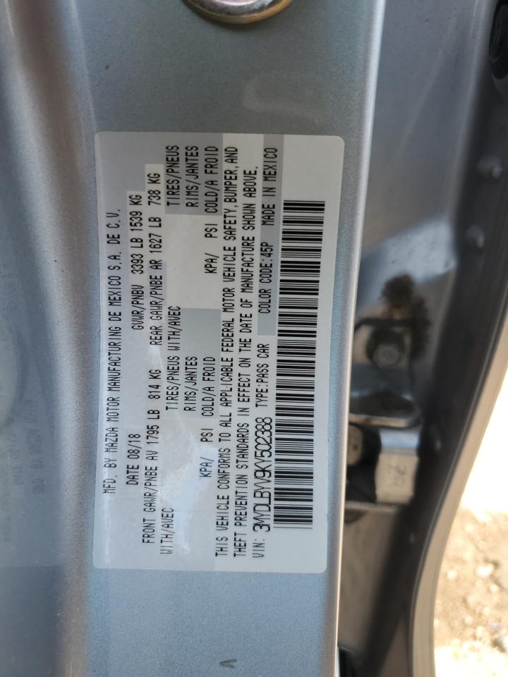 2019 Toyota Yaris L VIN: 3MYDLBYV9KY502388 Lot: 80125545