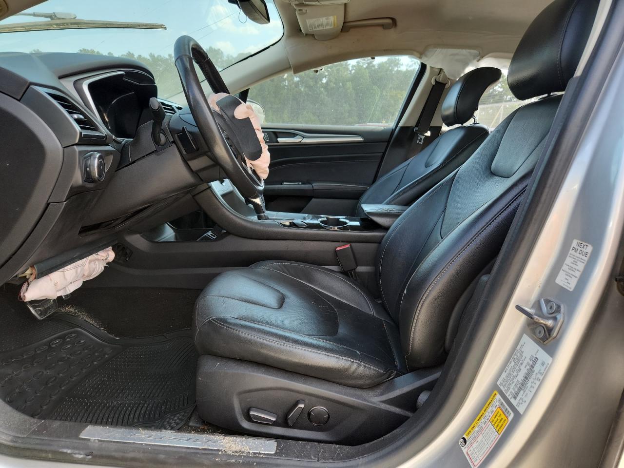 2014 Ford Fusion Titanium VIN: 3FA6P0K94ER344395 Lot: 80027225