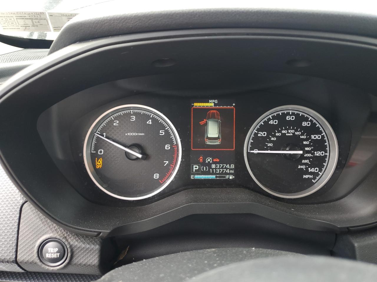 2019 Subaru Forester Premium VIN: JF2SKAEC1KH473293 Lot: 81655655