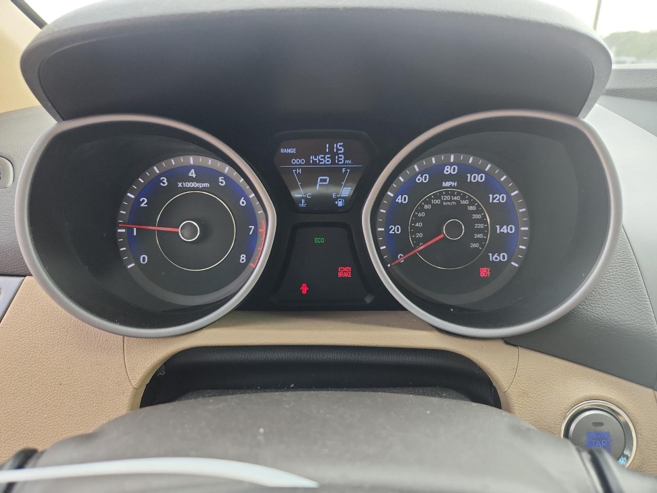 2012 Hyundai Elantra Gls VIN: KMHDH4AE8CU304715 Lot: 80306905