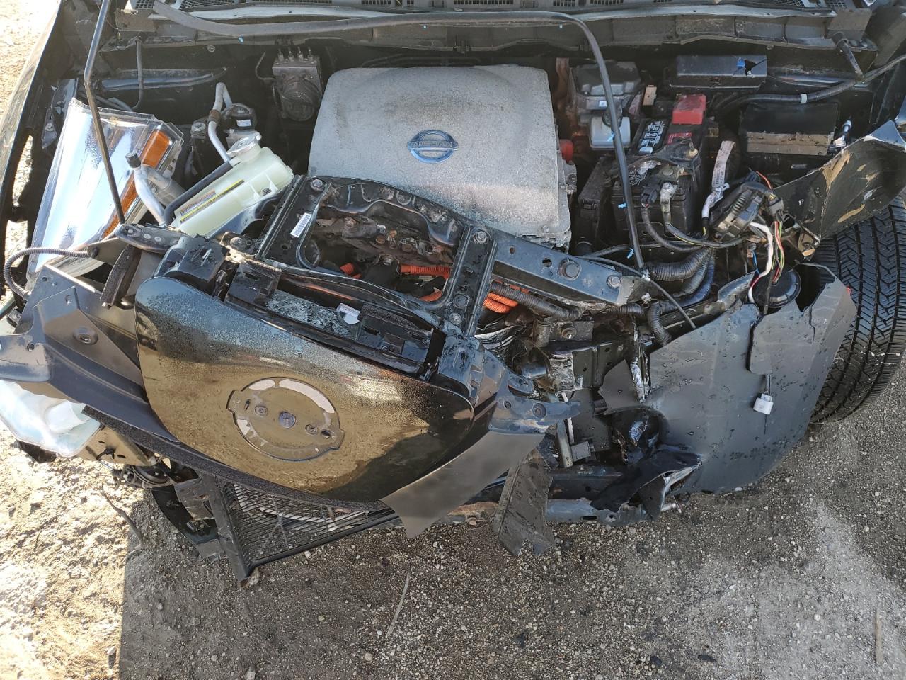 2013 Nissan Leaf S VIN: 1N4AZ0CP0DC417695 Lot: 71014995