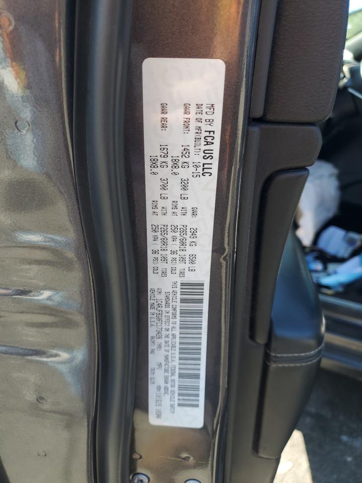 2015 Jeep Grand Cherokee Limited VIN: 1C4RJFBG0FC173428 Lot: 80740735