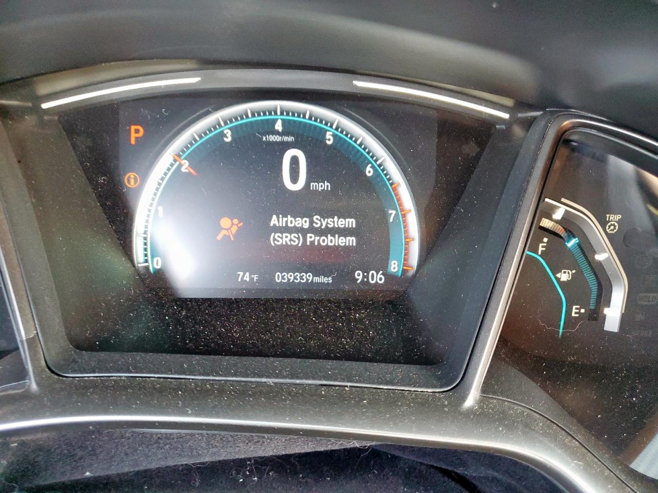 2020 Honda Civic Ex VIN: SHHFK7H69LU207612 Lot: 81906405