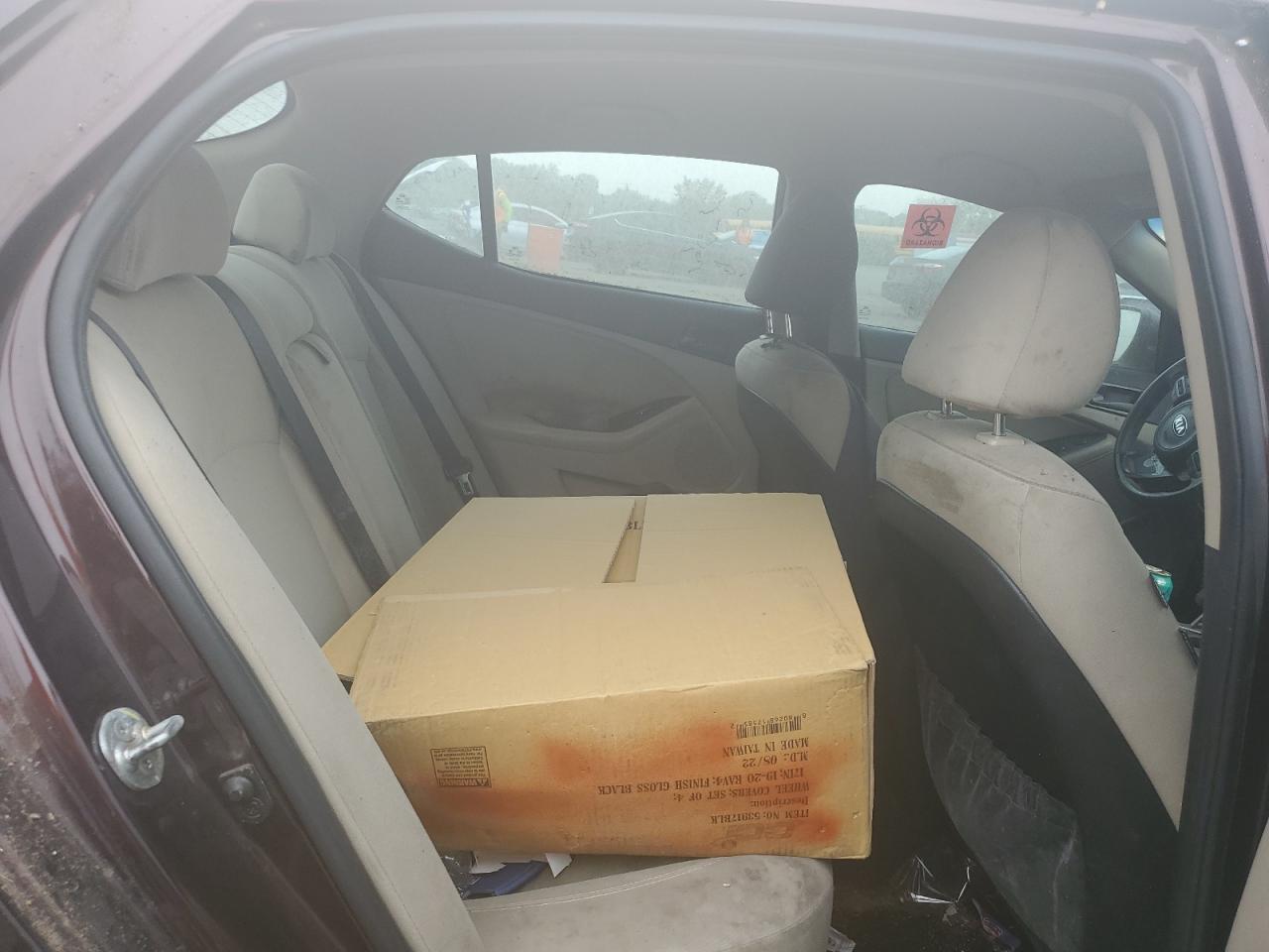 2015 Kia Optima Lx VIN: 5XXGM4A7XFG430793 Lot: 81929255