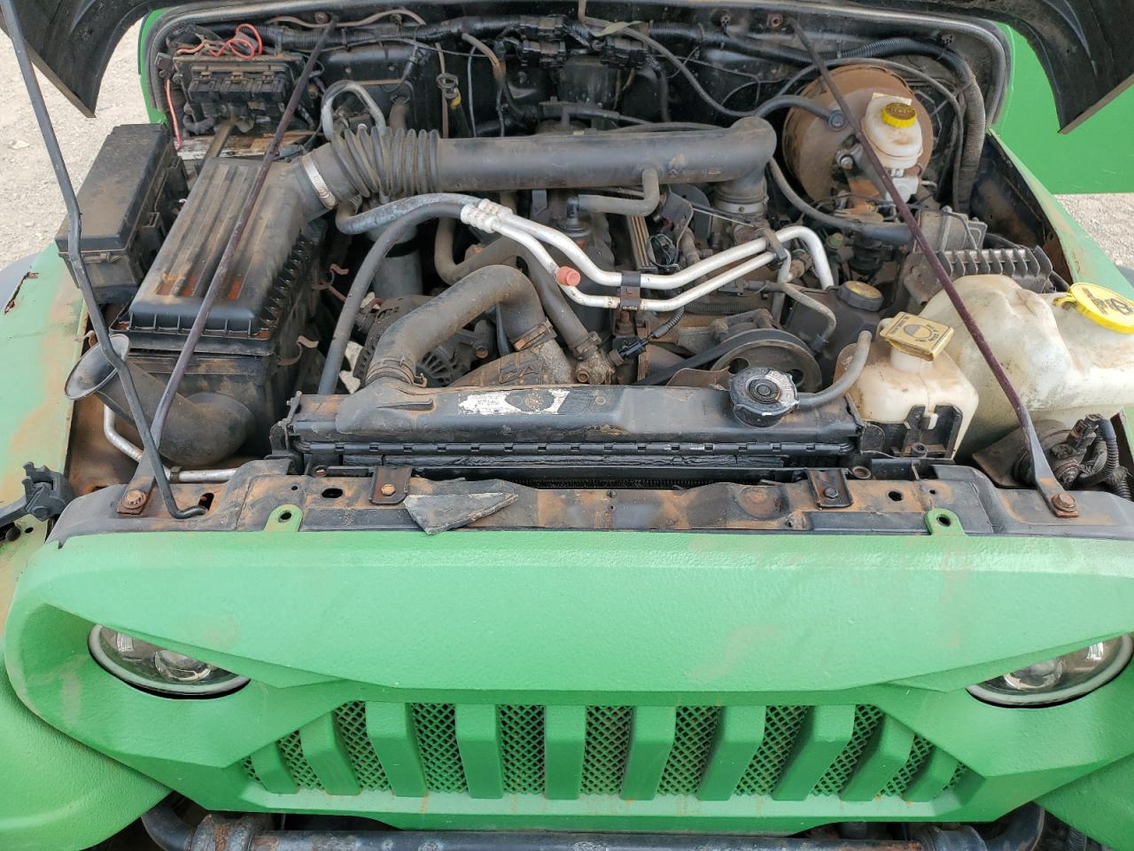 2003 Jeep Wrangler / Tj Sahara VIN: 1J4FA59S13P343091 Lot: 83814095