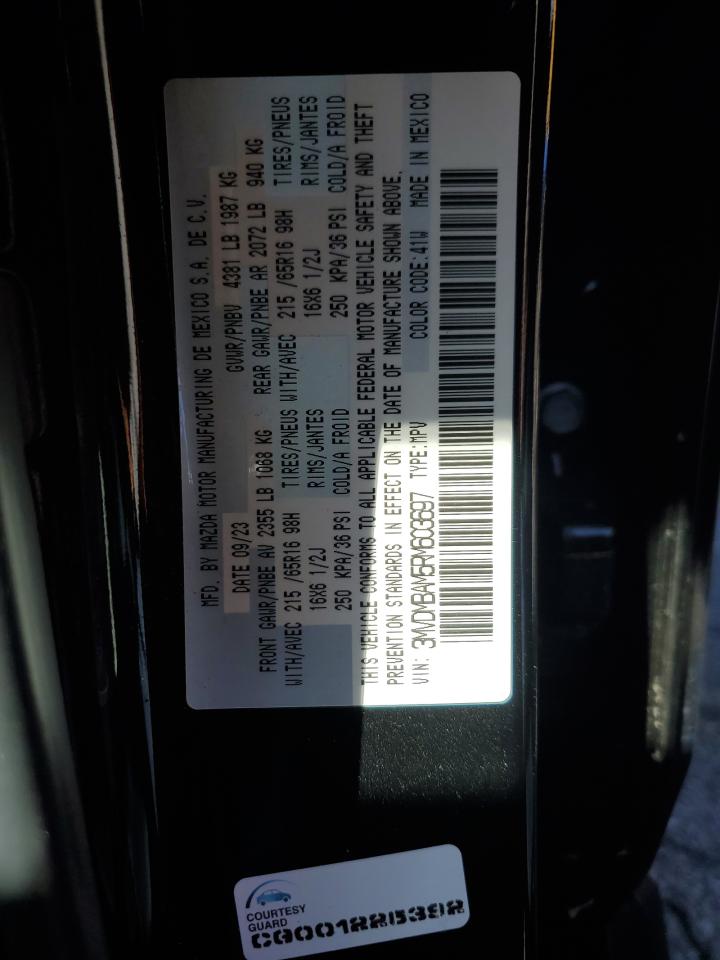 2024 Mazda Cx-30 VIN: 3MVDMBAM5RM603697 Lot: 84026035