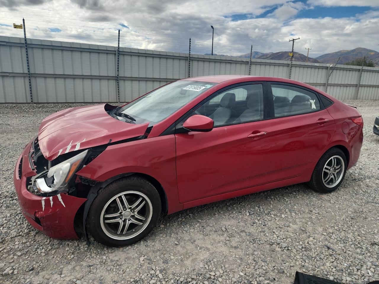 2013 Hyundai Accent Gls VIN: KMHCT4AE1DU451759 Lot: 81819005