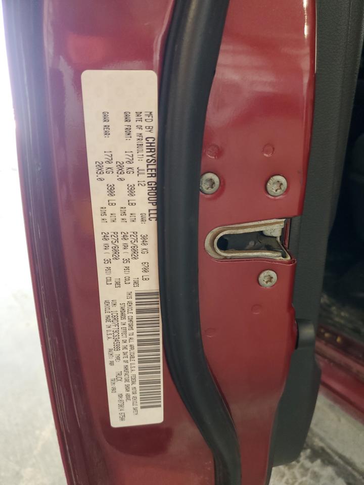 2012 Dodge Ram 1500 St VIN: 1C6RD7FT9CS345999 Lot: 81449985