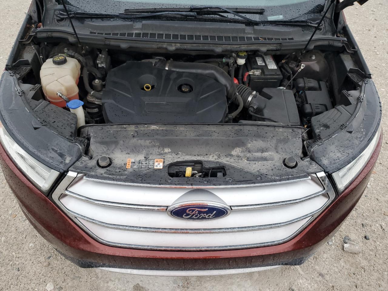 2016 Ford Edge Titanium VIN: 2FMPK3K95GBB27093 Lot: 81631505