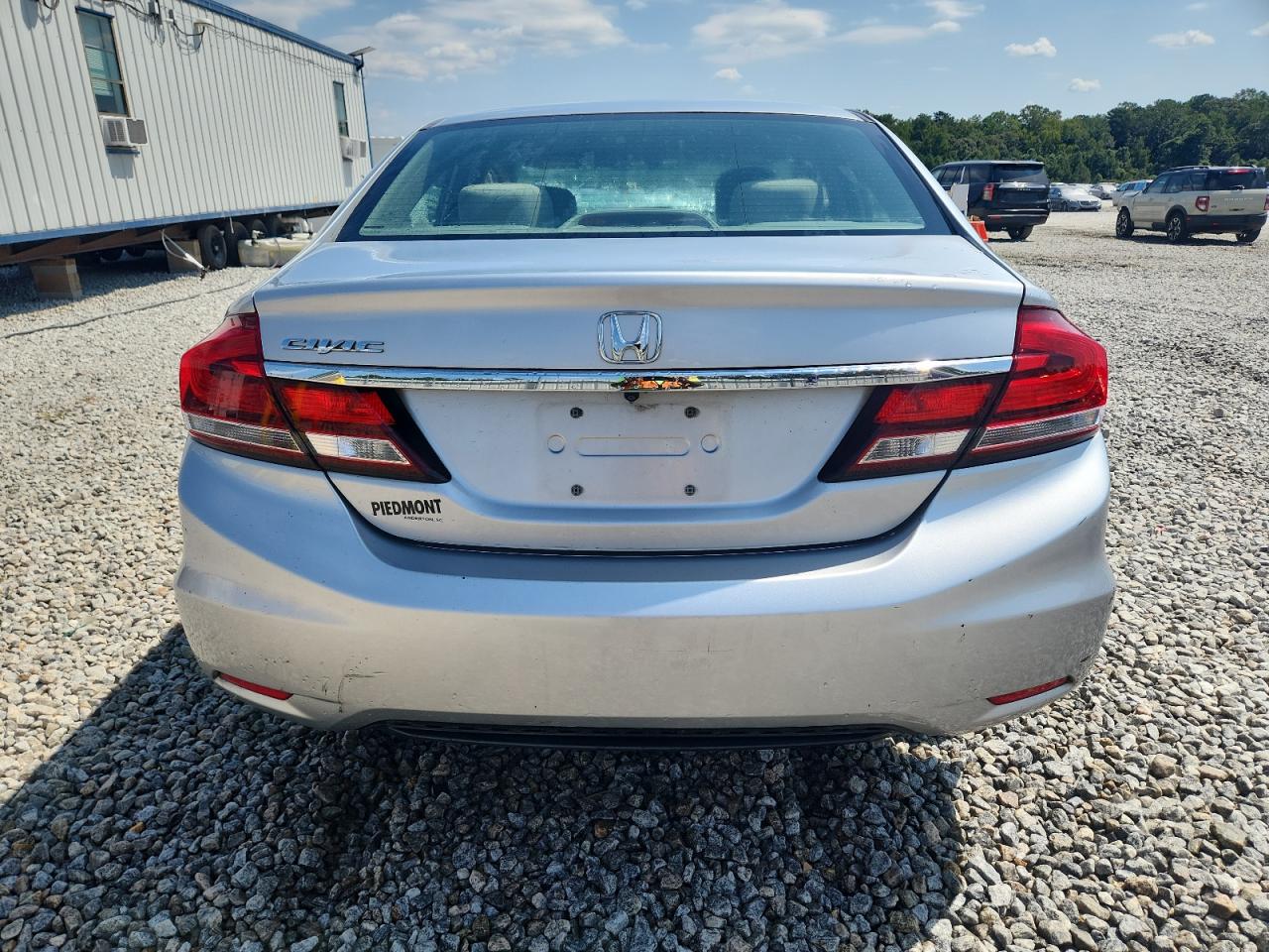 2013 Honda Civic Lx VIN: 2HGFB2F57DH502266 Lot: 80707045