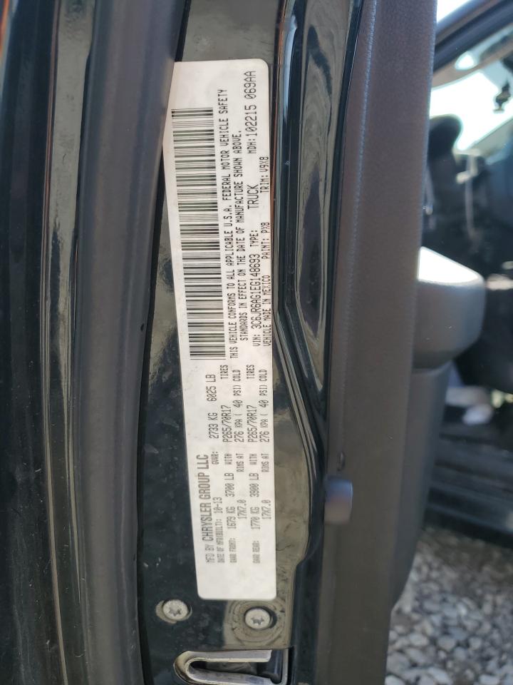 2014 Ram 1500 St VIN: 3C6JR6AG1EG148693 Lot: 81607125