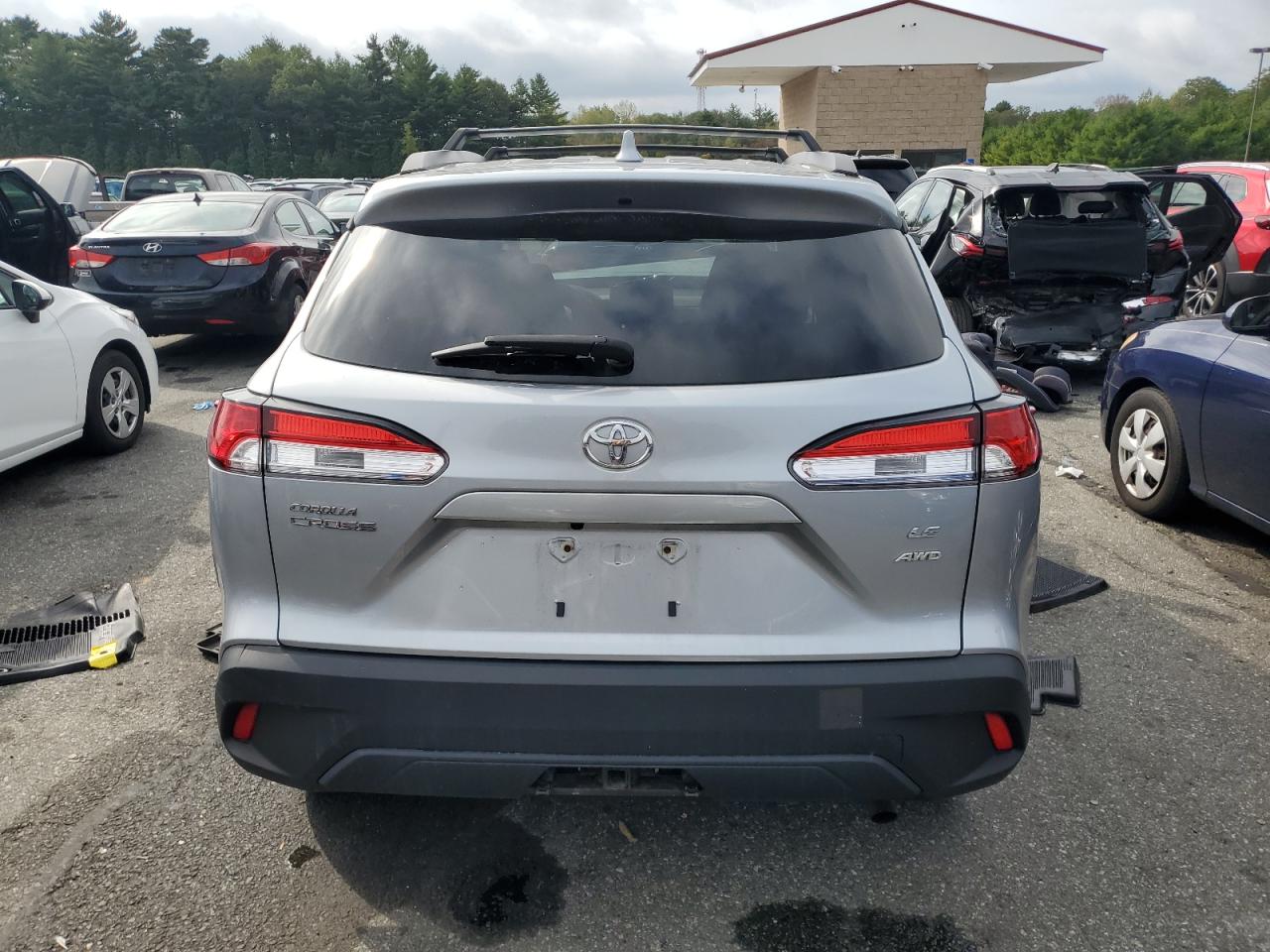 2022 Toyota Corolla Cross Le VIN: 7MUBAABG5NV025444 Lot: 80556975