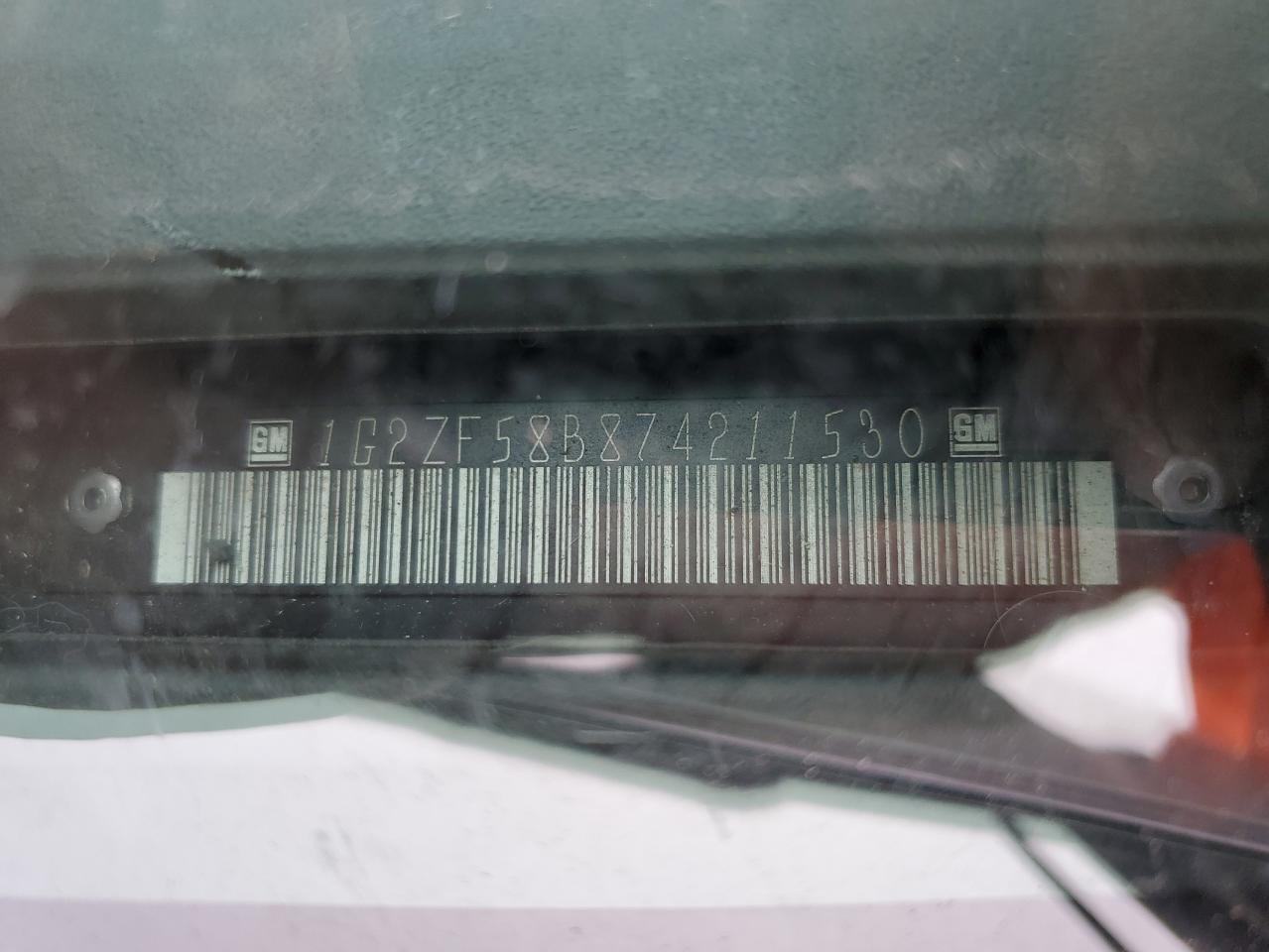 2007 Pontiac G6 Value Leader VIN: 1G2ZF58B874211530 Lot: 91531515