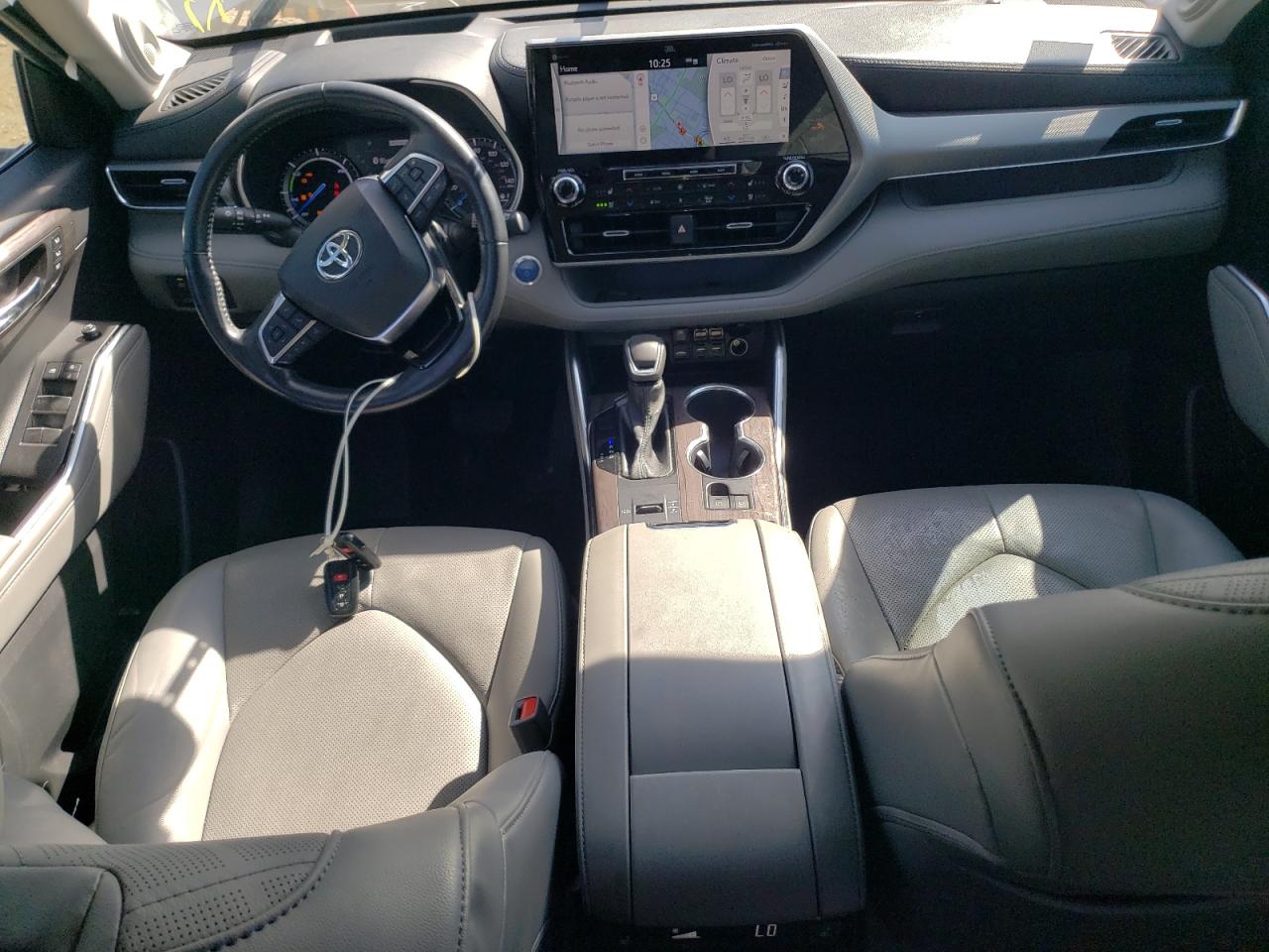 2021 Toyota Highlander Hybrid Platinum VIN: 5TDEBRCH2MS025040 Lot: 80912505