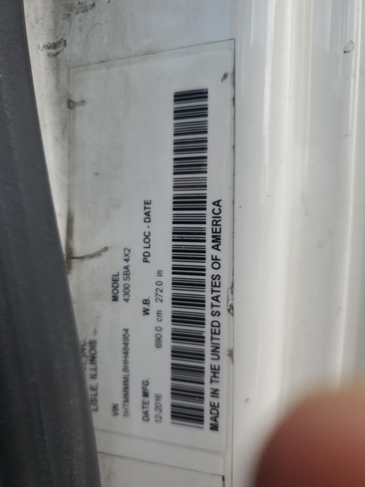 2017 International 4000 4300 VIN: 1HTMMMML8HH484954 Lot: 81454235