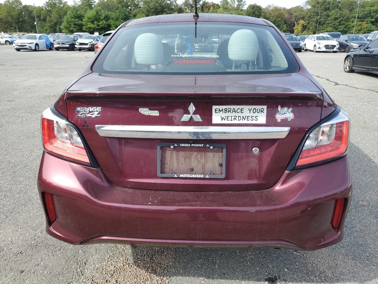 2021 Mitsubishi Mirage G4 Es VIN: ML32FUFJ7MHF06355 Lot: 84190965