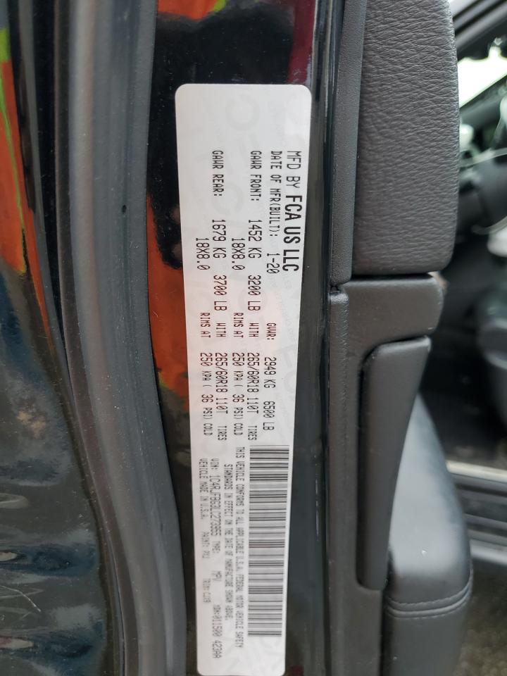 2020 Jeep Grand Cherokee Limited VIN: 1C4RJFBG3LC273955 Lot: 83931035