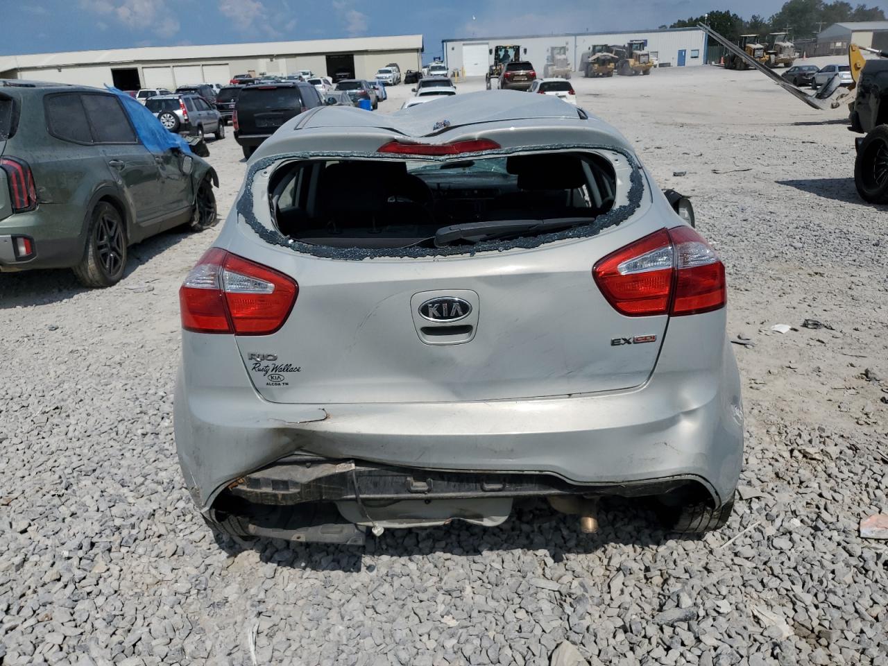 2012 Kia Rio Ex VIN: KNADN5A39C6012445 Lot: 71095745