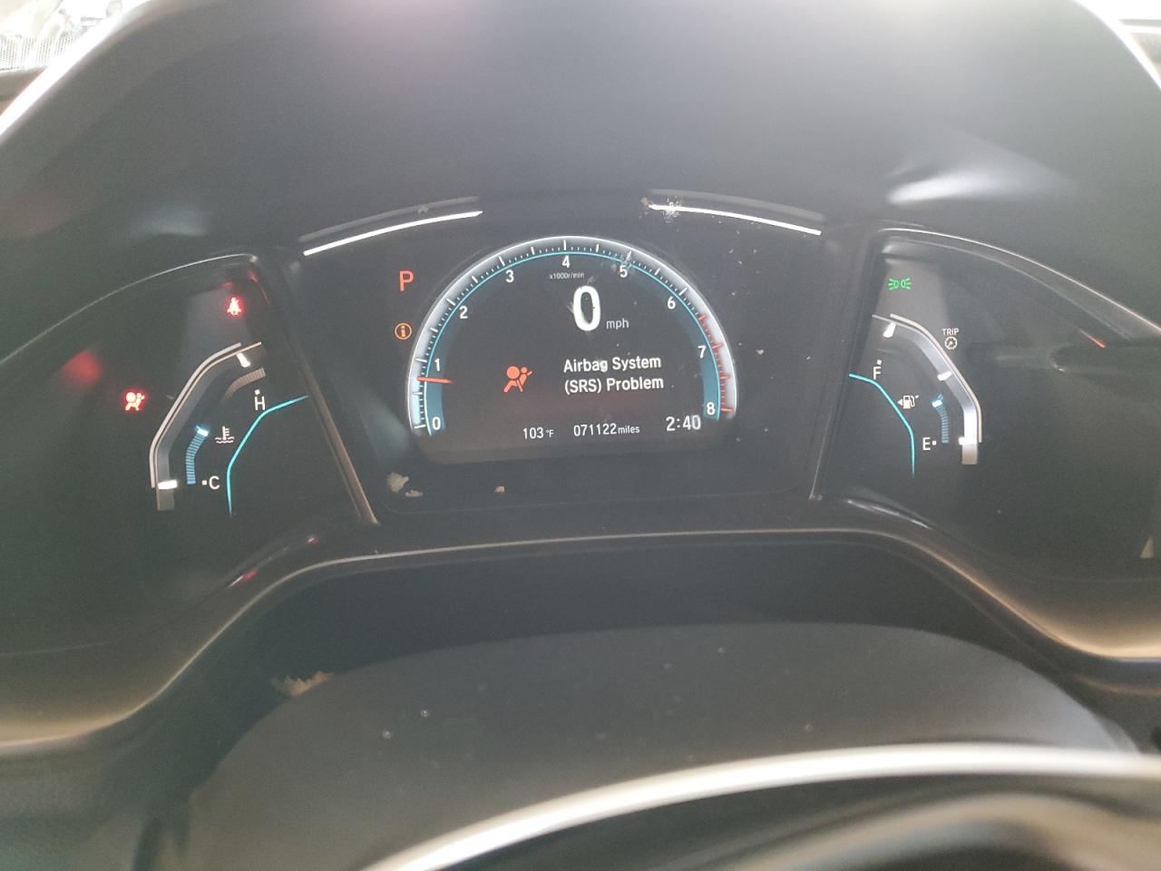 2019 Honda Civic Ex VIN: SHHFK7H69KU403662 Lot: 83887625