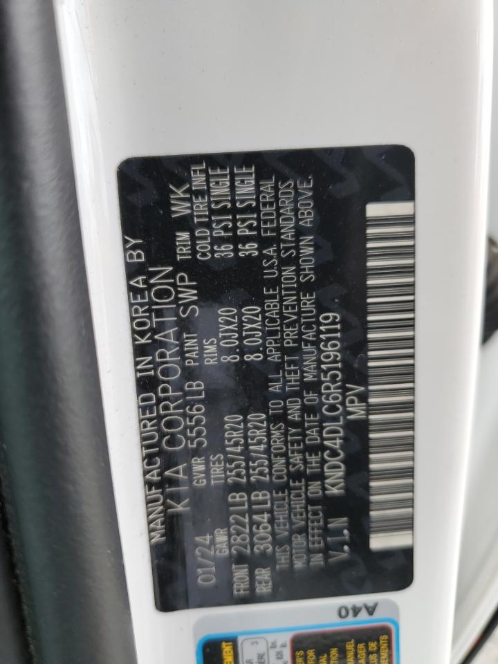 2024 Kia Ev6 Gt Line VIN: KNDC4DLC6R5196119 Lot: 84568975