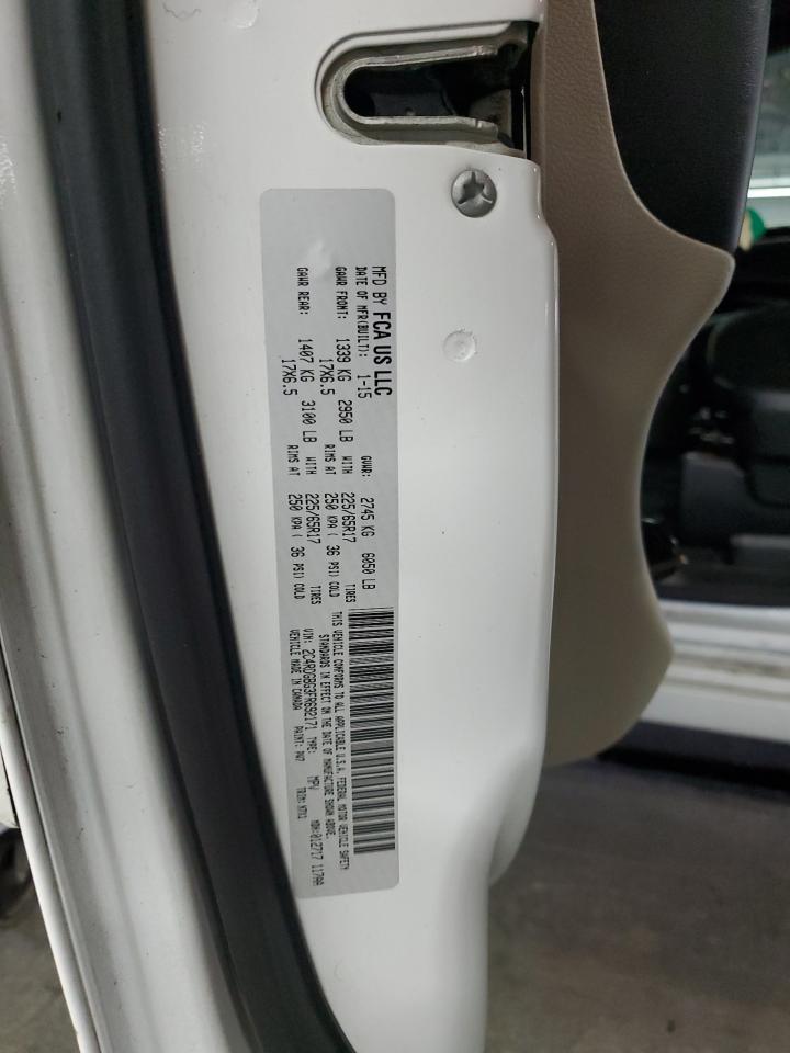 2015 Dodge Grand Caravan Se VIN: 2C4RDGBG3FR692171 Lot: 80247275