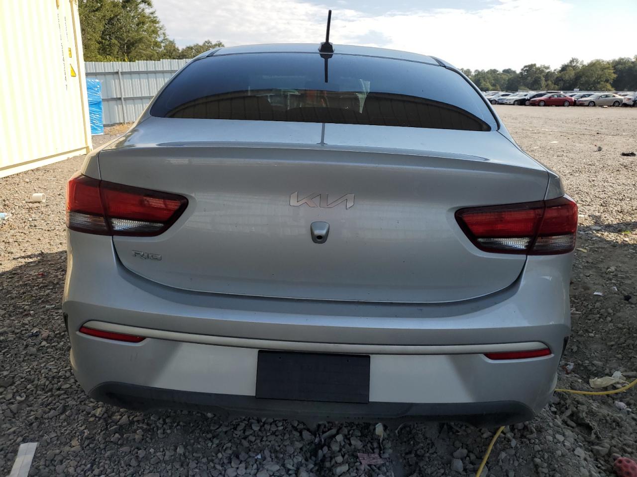2022 Kia Rio Lx VIN: 3KPA24AD4NE504296 Lot: 80728645