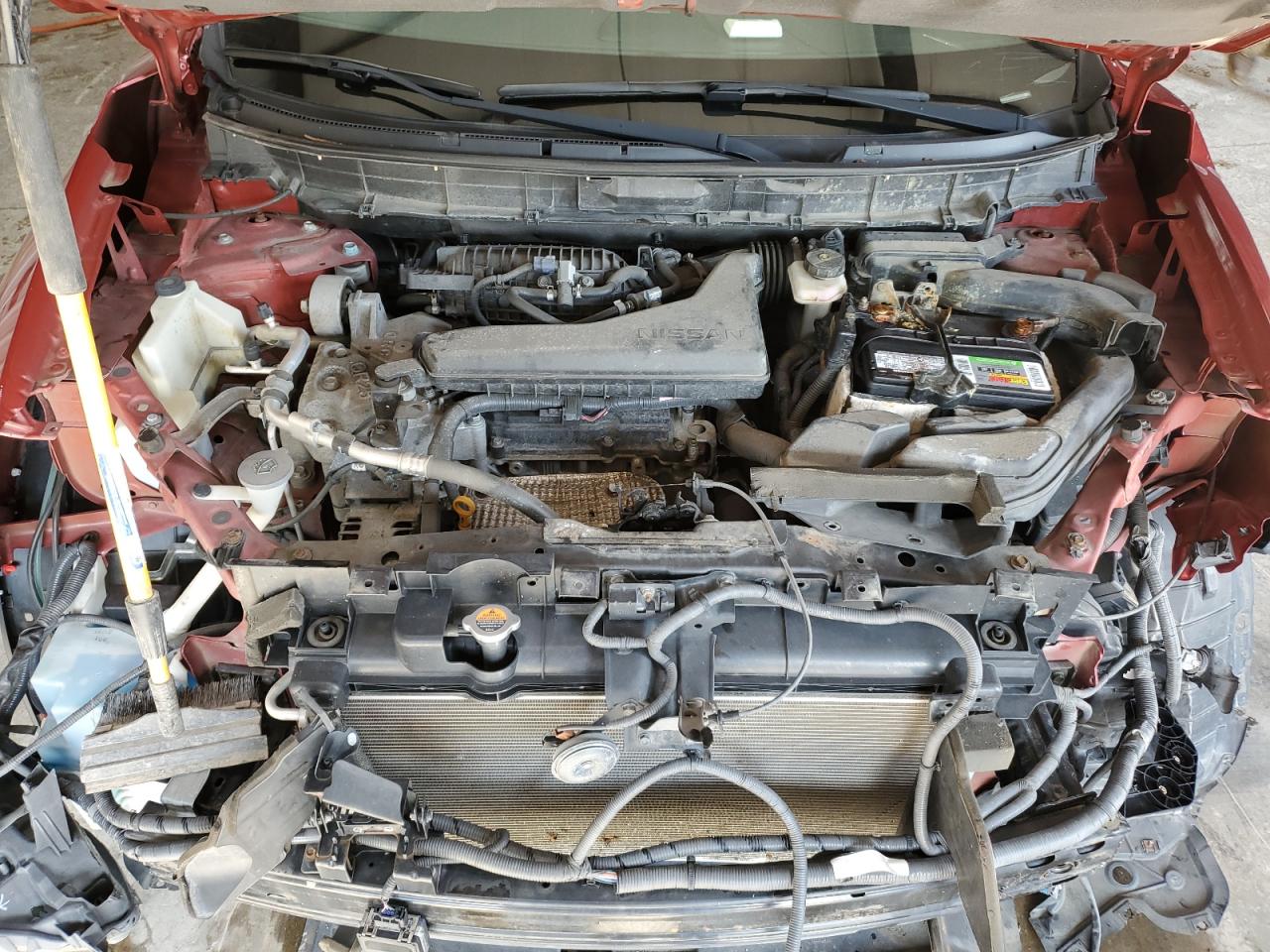 2015 Nissan Rogue S VIN: 5N1AT2MV3FC914937 Lot: 81844365