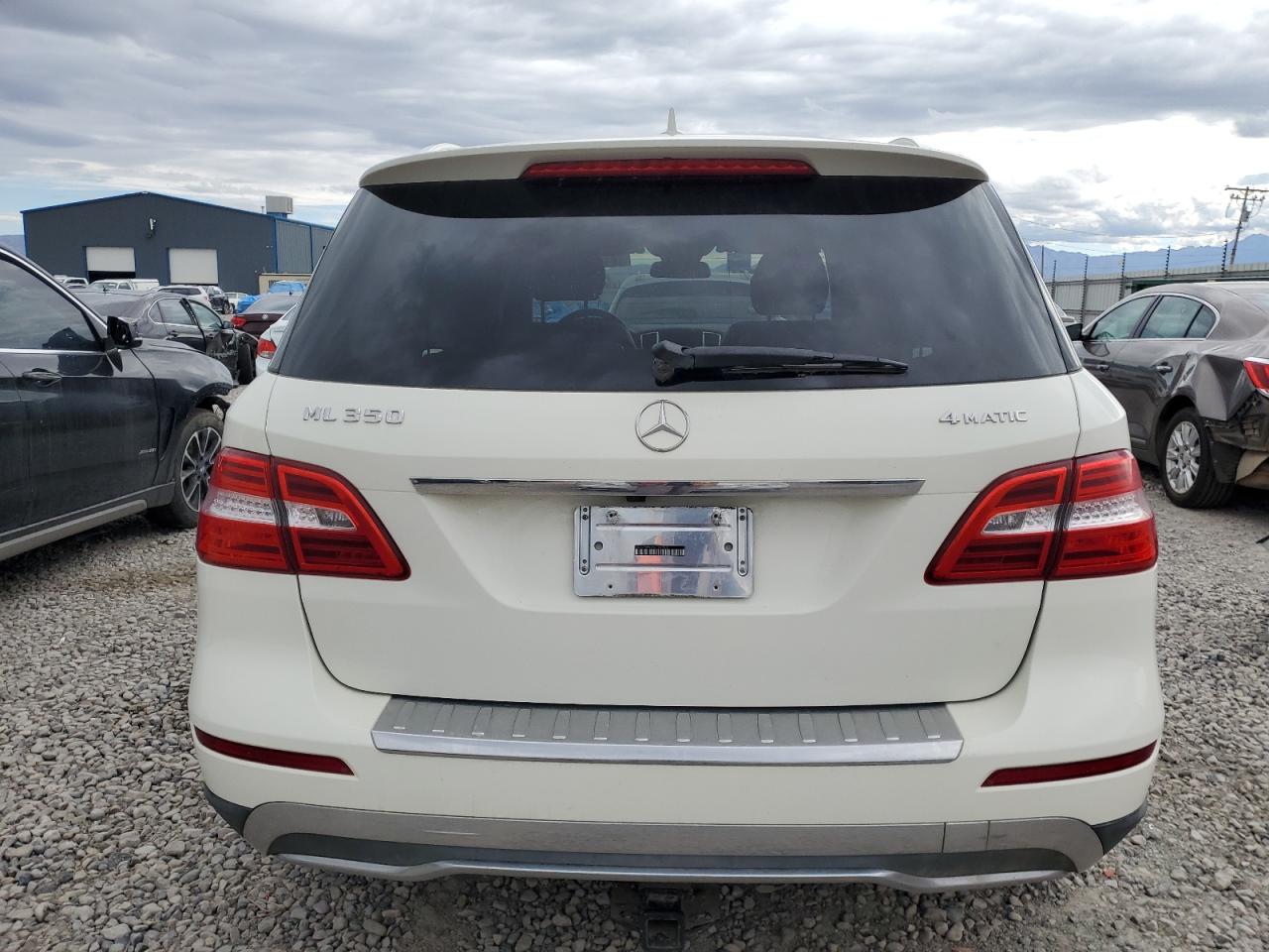 2013 Mercedes-Benz Ml 350 4Matic VIN: 4JGDA5HB1DA161390 Lot: 84444285