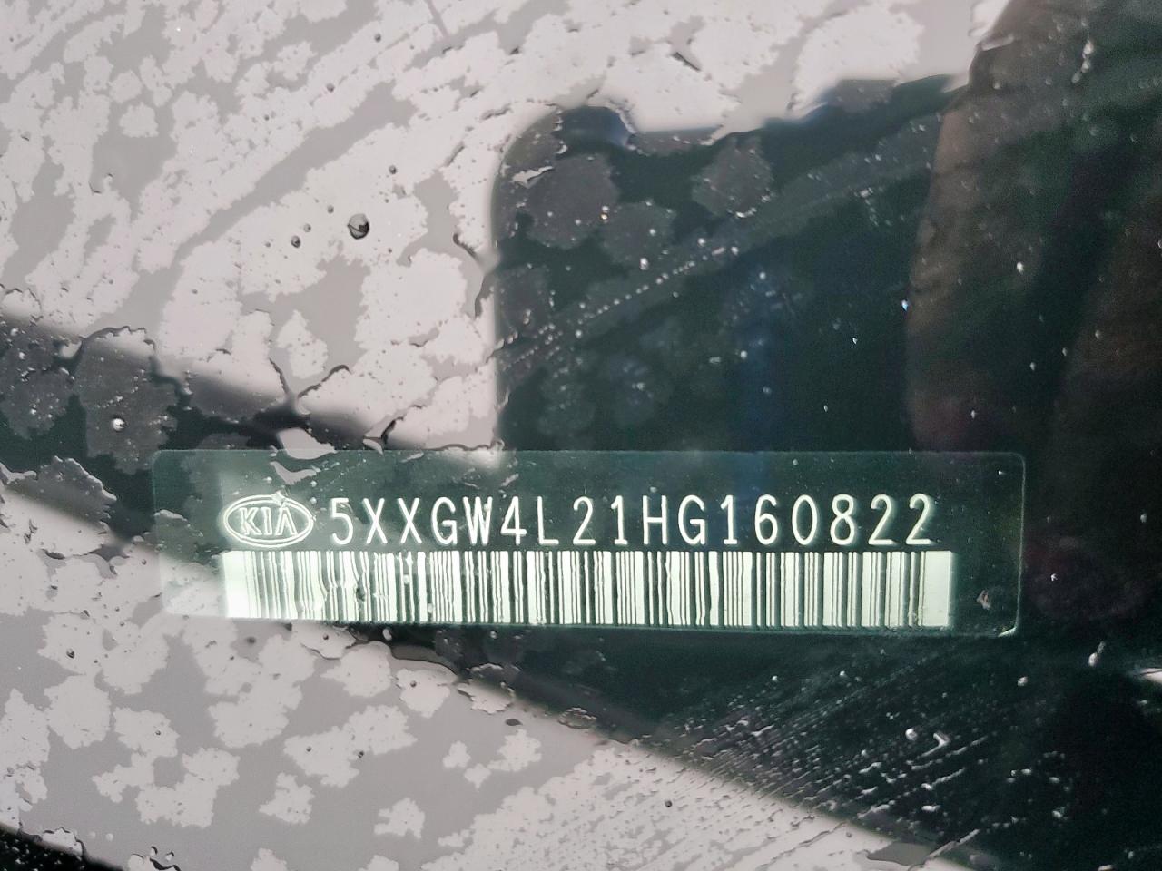 2017 Kia Optima Sx VIN: 5XXGW4L21HG160822 Lot: 83995845