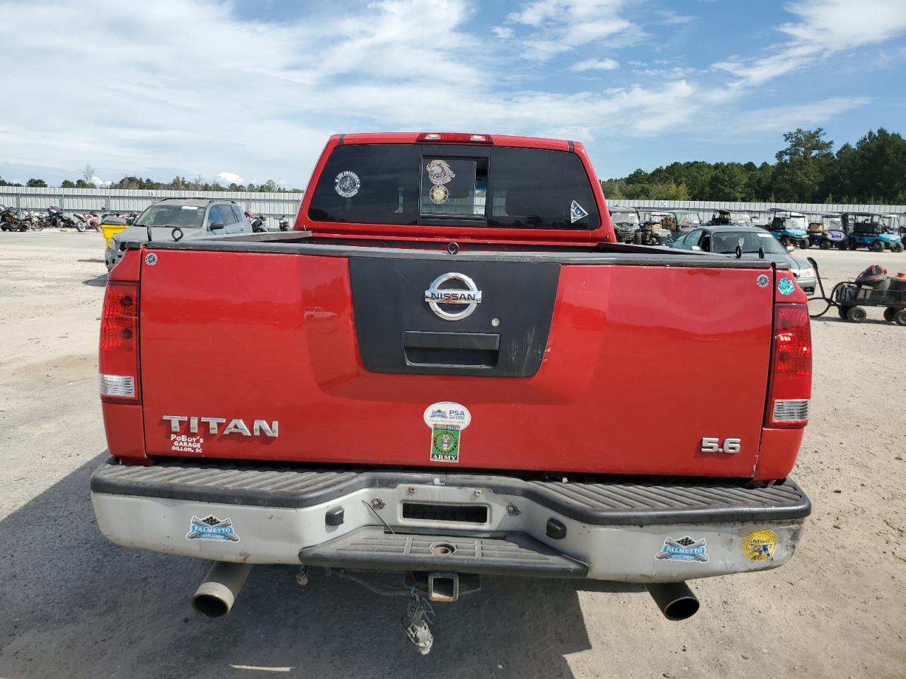 2006 Nissan Titan Xe VIN: 1N6BA06A46N506610 Lot: 84215255