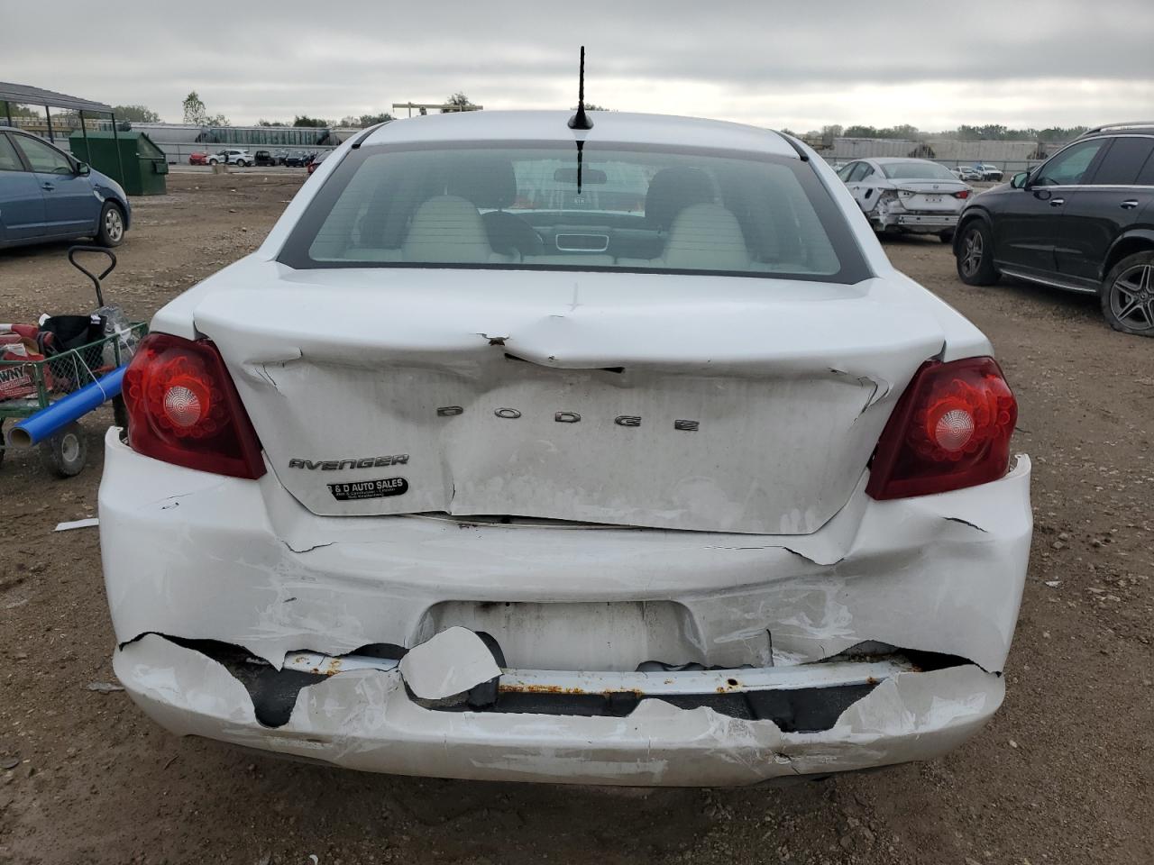 2012 Dodge Avenger Se VIN: 1C3CDZAB6CN147411 Lot: 81712965