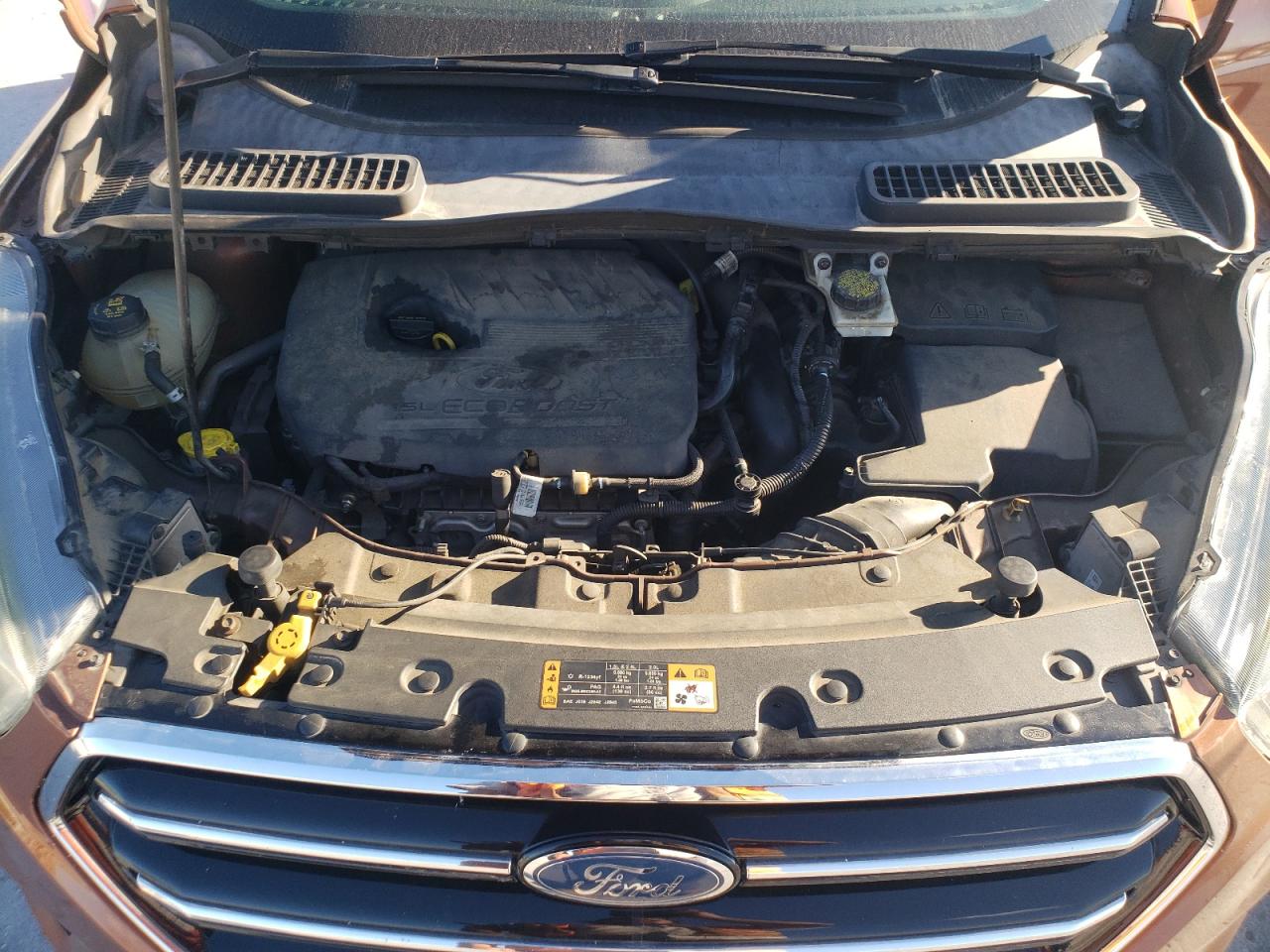 2017 Ford Escape Titanium VIN: 1FMCU0JD6HUC31343 Lot: 82177015